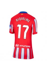 Atletico Madrid Rodrigo Riquelme #17 Jalkapallovaatteet Naisten Kotipaita 2024-25 Lyhythihainen